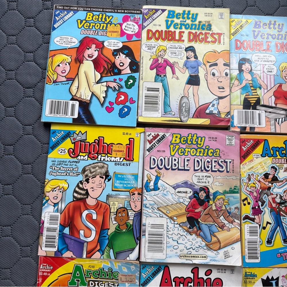 Archie Digest Comic Book Lot - Bright Multi-Color Covers - Picture 3 of 10